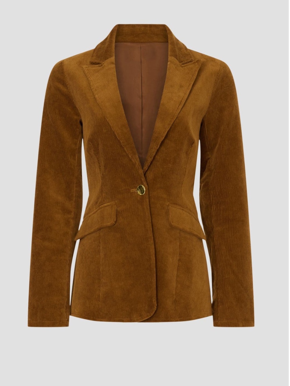 Joes Jeans - chestnut corduroy blazer - size M